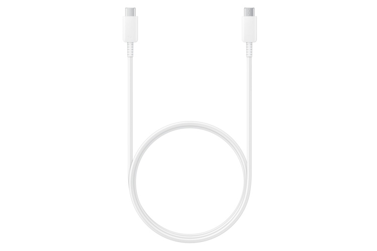 Samsung EP-DN975 USB-C Male į USB-C Male Kabelis (5A) 1m, Balta