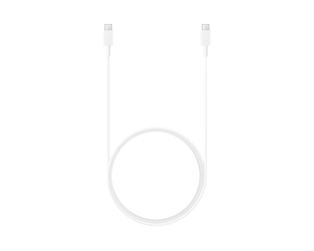 Samsung EP-DX310 USB-C Male į USB-C Male Kabelis (3A) 1.8m, Balta