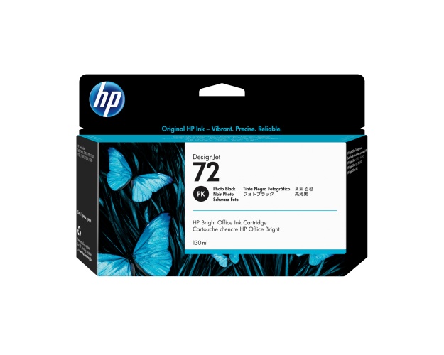 HP 72 (C9370A) Rašalinė kasetė, Foto juoda