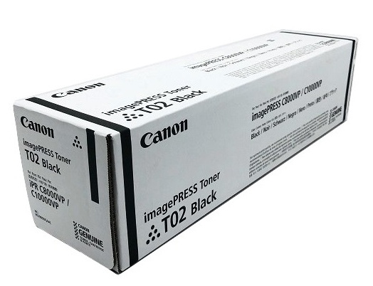 Canon T02 (8529B001) Lazerinė kasetė, Juoda