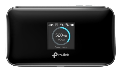 TP-Link M7750 600 Mbps LTE-Advanced Mobile Wi-Fi Mobilusis maršrutizatorius
