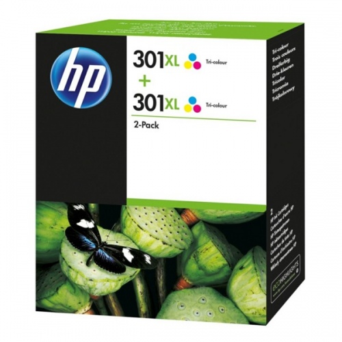 HP Ink No.301XL Color Dual Pack (D8J46AE)