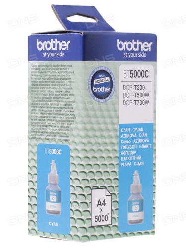 Brother BT5000C Ink Refill Bottle for inkjet printers, Cyan (5000 pages)