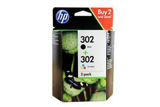 HP Ink No.302 Black + Color (X4D37AE)