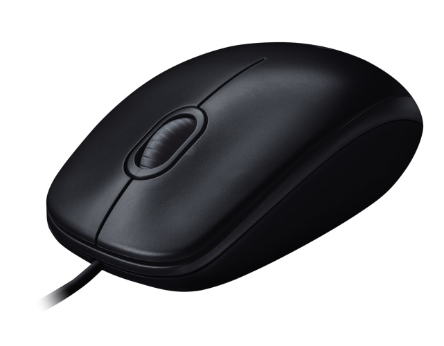 Logitech M90 Laidinė pelė, USB Type-A, Optical, 1000 DPI, Juoda