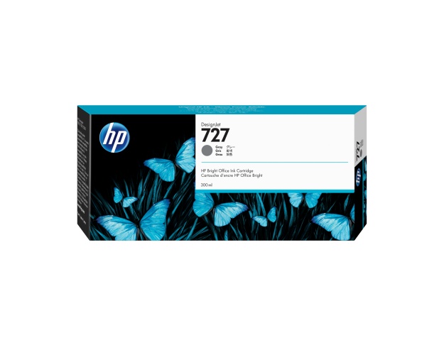 HP 727 (F9J80A) Rašalinė kasetė, Pilka