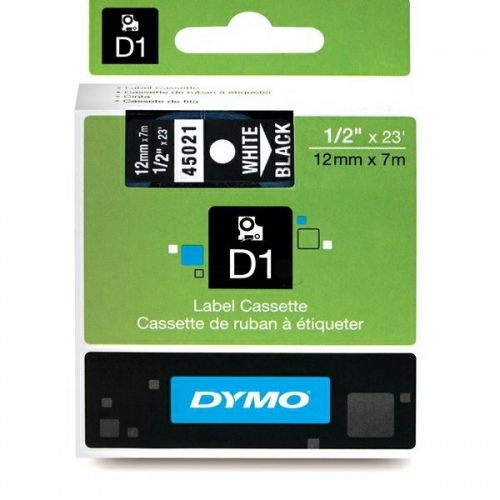 Dymo Label 45021 Balta/Juoda (S0720610), juostelė