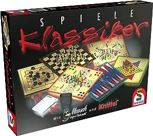 Ecost prekė po grąžinimo Schmidt Spiele 49120 Klasikiniai žaidimai, žaidimų rinkinys