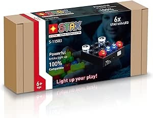 Ecost prekė po grąžinimo Light Stax_LS-S11503 STAX mobilus maitinimo kubelis su garso aktyvacija, su