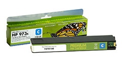 Compatible Static-Control HP Ink No.973X Cyan (F6T81AE) New chip