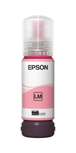 Бутылка для заправки чернил Epson 108 EcoTank (C13T09C64A), светло-фиолетовая