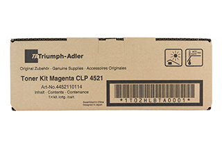 Triumph Adler Toner CLP 4521/ Utax Toner CLP 3521 Magenta (4452110114/ 4452110014)