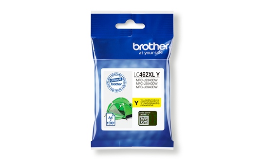 Brother LC-462XLY (LC462XLY) Ink Cartridge, Yellow