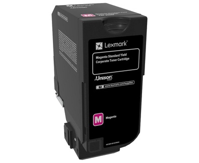 Lexmark 74C2SM0 Lazerinė kasetė, Purpurinė Lexmark 74C2SM0 Lazerinė kasetė, Purpurinė
