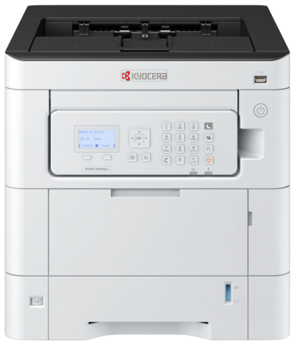 Принтер Kyocera ECOSYS PA3500cx Лазерный цветной дуплексный принтер A4, 35 стр/мин, локальная сеть, USB
