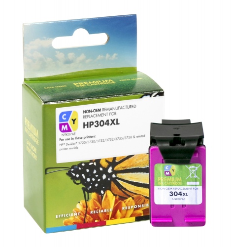Compatible Static-Control HP Ink No.304 XL Color (N9K07AE)