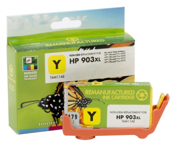 Compatible Static-Control HP Ink No.903XL Yellow (T6M11AE) New chip