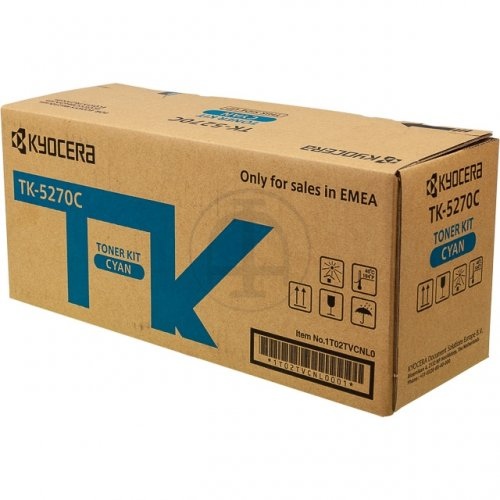 Kyocera Toner TK-5270C Toner-Kit Cyan (1T02TVCNL0)