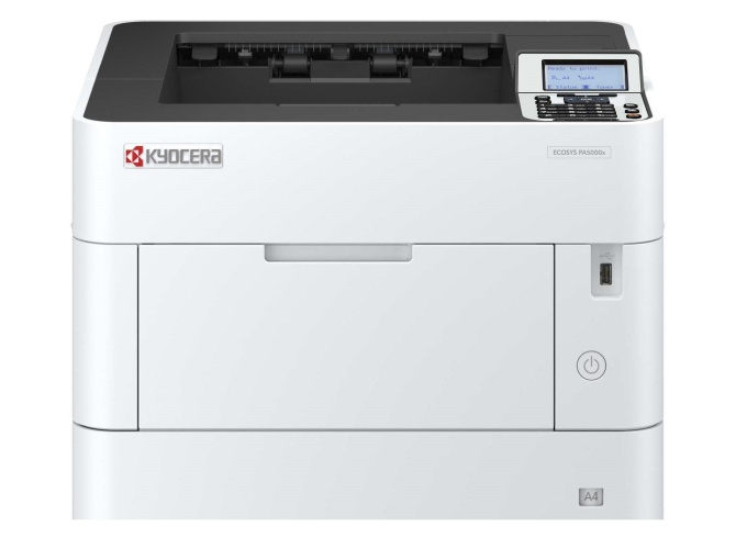 Лазерный монохромный принтер Kyocera ECOSYS PA5000x A4, 50 стр/мин, локальная сеть Ethernet, USB