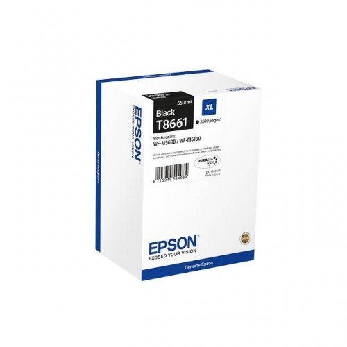 Epson C13T866140, juoda kasetė