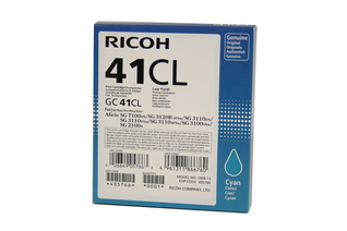Ricoh Cart. GC41 Low (405766), žydra kasetė