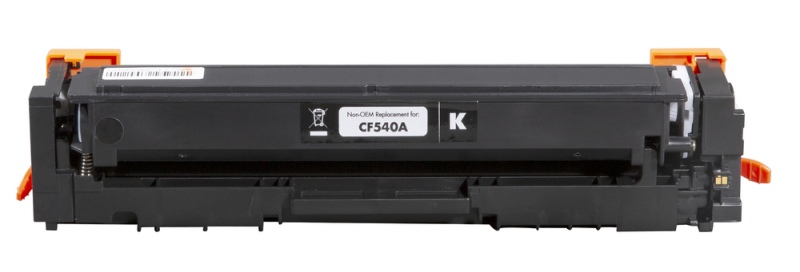 Compatible Static-Control HP Cartridge No.203A Black 1,4K (CF540A)/Canon CRG-054K New chip