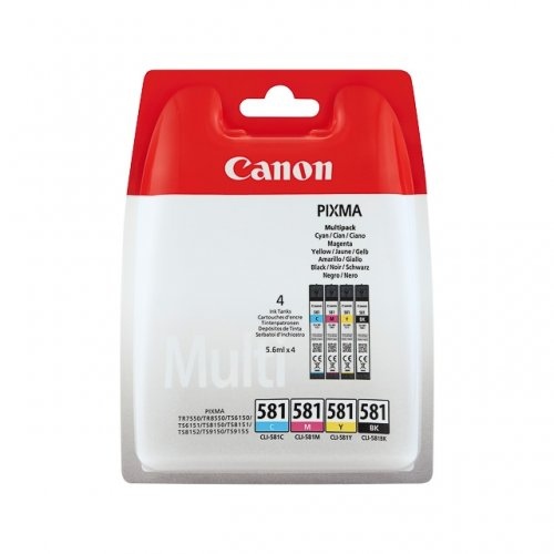 Canon Ink CLI-581 Multipack C/M/Y/BK (2103C004)