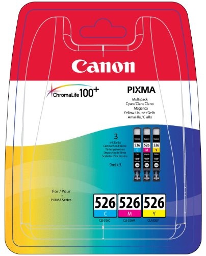 Canon Ink CLI-526 Multipack C/M/Y (4541B009)