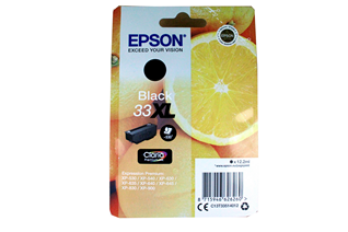 Epson Premium No.33XL (C13T33514012), juoda kasetė