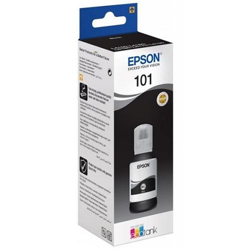Epson 101 EcoTank (C13T03V14A) Ink Refill Bottle, Black