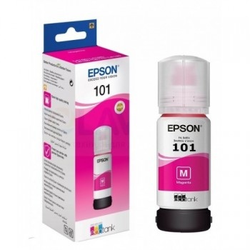 Epson 101 EcoTank (C13T03V34A) Ink Refill Bottle, Magenta