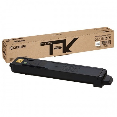 Kyocera TK-8115K (1T02P30NL0) Toner Cartridge, Black