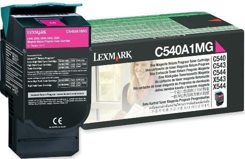 Lexmark (C540A1MG) Return, purpurinė kasetė