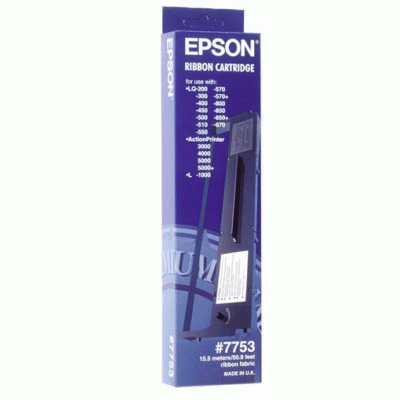 Epson 7753 / LQ350 Ribbon black