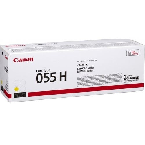 Canon Cartridge 055H Yellow (3017C002)