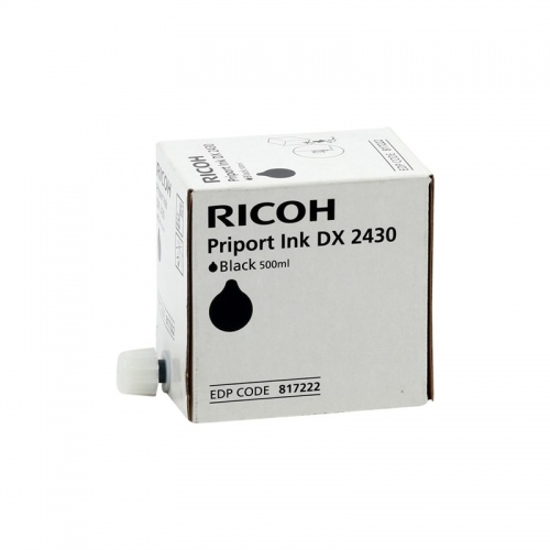 Ricoh DX2430 (893787) (893788) (817222) (1VE=5 vnt), juoda kasetė