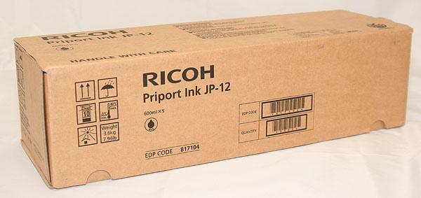 Ricoh Ink JP 12 Black (817104) (1VE=5 pcs)