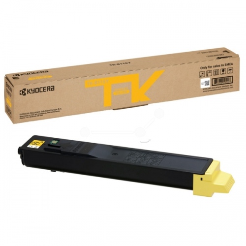 Kyocera TK-8115Y (1T02P3ANL0) Toner Cartridge, Yellow