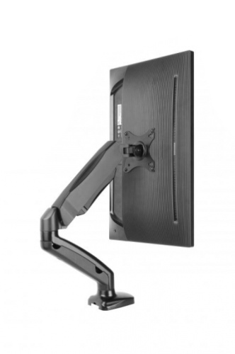 Up Up Premium Single Screen Monitoriaus laikiklis 17-32'', VESA 75x75, 100x100, Matinė juoda