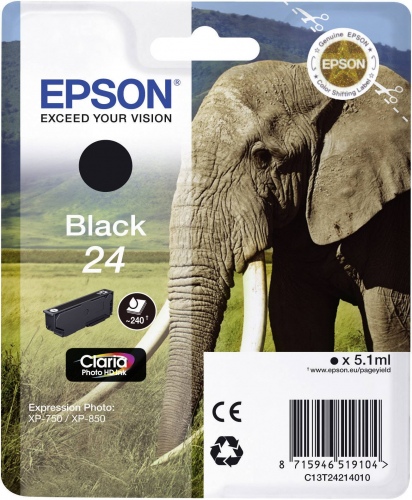 Epson T2421 (C13T24214012), juoda kasetė