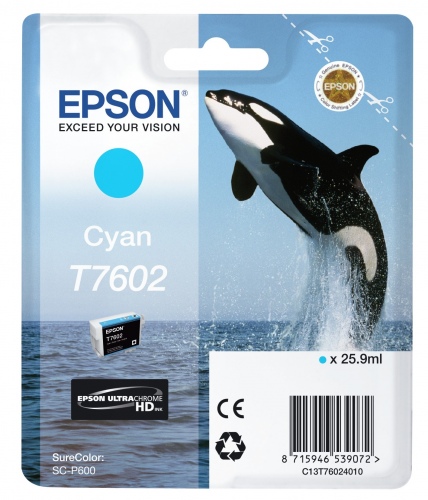 Epson Ink Cyan HC (C13T76024010)