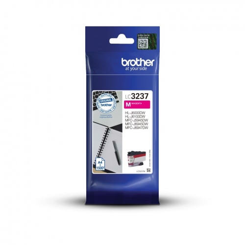 Brother LC3237 (LC3237M) Ink Cartridge, Magenta
