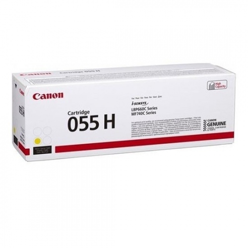 Картридж Canon 055H жёлтый (3017C004)