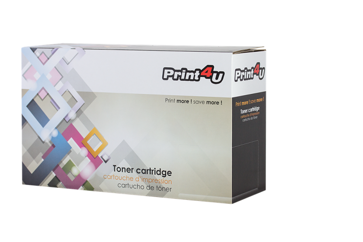 Compatible Print4U HP 117A (W2071A) Toner Cartridge, Cyan