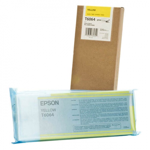 Epson (C13T606400), geltona kasetė