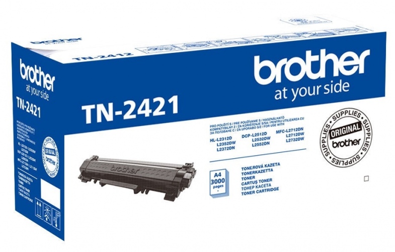 Brother TN-2124 (TN-2421) Toner Cartridge, Black