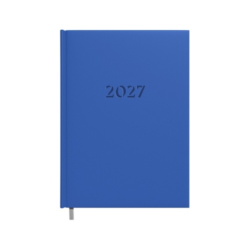 Darbo knyga-kalendorius 2027m. A5 mėlyna sp.
