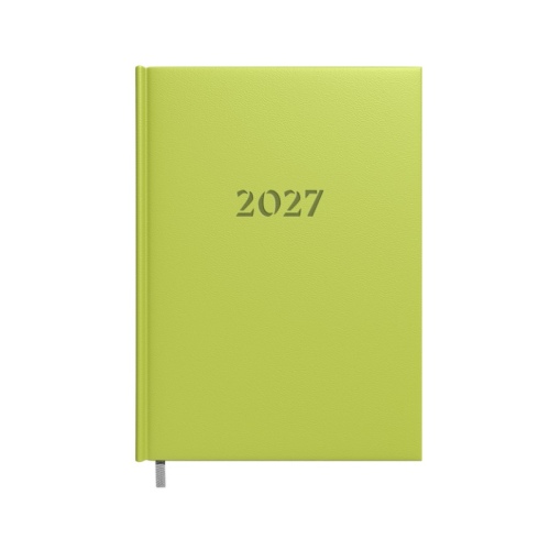 Darbo knyga-kalendorius 2027m. A5 šv.žalia sp.