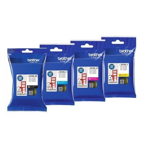 Brother LC3619XL (LC3619XLY) Ink Cartridge, Yellow