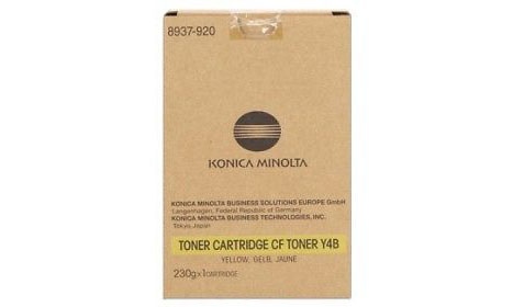 Konica Minolta CF2002 (8937-920) Toner Cartridge, Yellow
